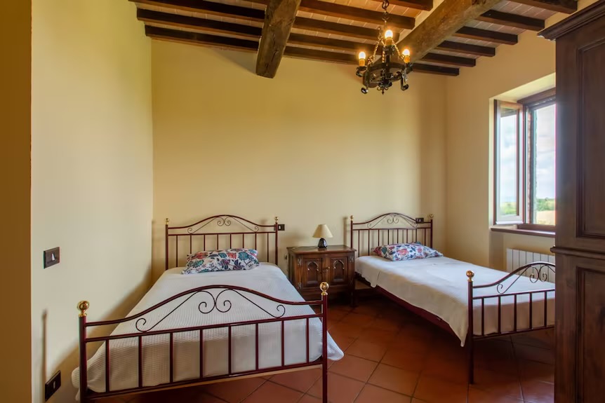 Slaapkamer gastenappartement